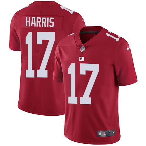 Nike Giants #17 Dwayne Harris Red Alternate Men's Stitched NFL Vapor Untouchable Limited Jersey